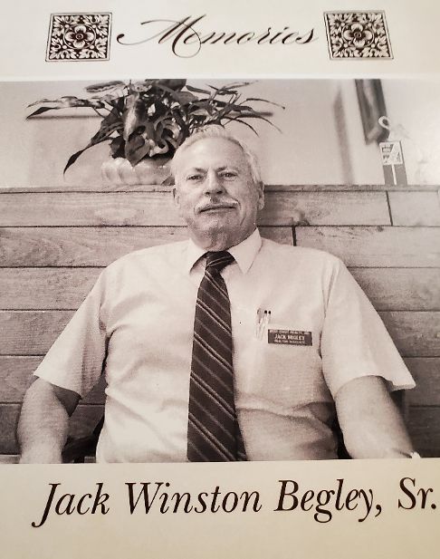 Jack Winston Begley, Sr.